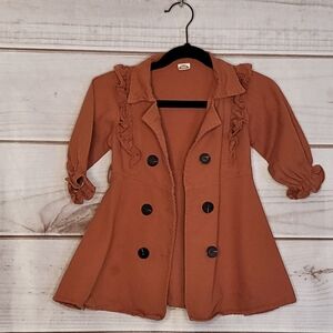 Baby Clothes, Brick Cotton Coat, 12-18 months